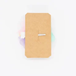 Pinza flor colores tul