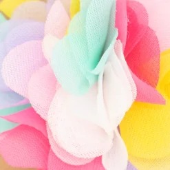 Pinza flor colores tul