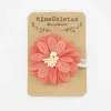 Pinza flor coral