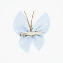 Pinza mariposa azul celeste plumeti