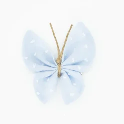 Pinza mariposa azul celeste plumeti