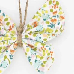 Pinza mariposa flores de colores