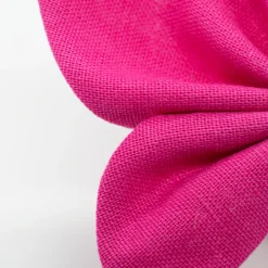 Pinza mariposa fucsia lisa
