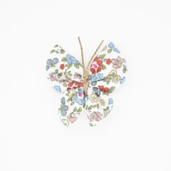 Pinza mariposa gasa flores